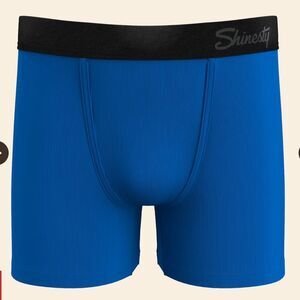 Shinesty Ball Hammocks Boxer Standard Royal Blue Boxer Briefs 2X‎ NWT